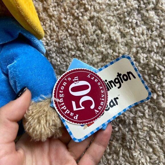 NWT My First Paddington Bear Stuffed AnimalToy 8" 50th Anniversary - Picture 7 of 7